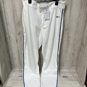 Nike Men's Vapor Select Baseball Pant White/Blue Stripe 2X-Large BQ5489-108 B20